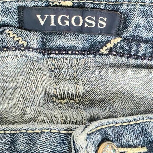 Vigoss Chelsea Heritage Fit Capri Jeans Sz 15/16 - Picture 8 of 9